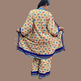 Set de Seda / Kimono con Pantalón