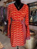 2 en 1 Vestido y Kimono de Seda