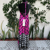 Vestido de Seda (Con Desgaste en Tela)