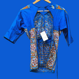 Antiguo Choli o Blusa Gitana Hecha a Mano (Con Defecto)