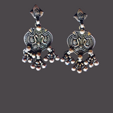 Aretes Pavo real de Plata