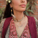 Par de Aretes Bohemios y Artesanales