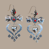Aretes Artesanales “Amor” de Plata