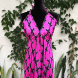Vestido de Seda (Con Desgaste en Tela)