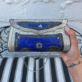 Bolsa / Clutch Boho, Artesanal y Vintage de India