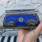 Bolsa / Clutch Boho, Artesanal y Vintage de India
