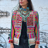 Chamarra Gitana con Piezas Vintage y Artesanales