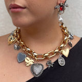 Collar “Corazón Brillante” de Acero Inoxidable