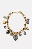 Collar “Corazón Brillante” de Acero Inoxidable