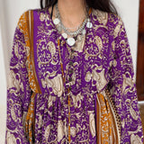 Vestido de Seda de India