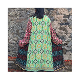 Kimono Mágico Bordado Artesanalmente