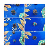 Nath / Aretes para la Nariz de Plata con Piedras