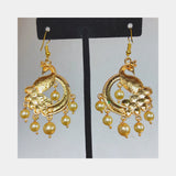 Aretes “Pavo real” de India