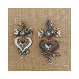 Aretes Artesanales “Amor” de Plata