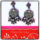 Aretes Pavo real de Plata