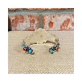Brazalete Artesanal de Plata Mexicana