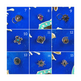 Nath / Aretes para la Nariz de Plata con Piedras