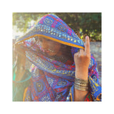 Dupatta o Tela Hecha Artesanalmente