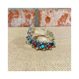 Brazalete Artesanal de Plata Mexicana