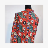 Blusa de Algodón y Block-Print