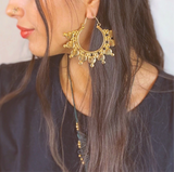 Aretes Boho de Brass / Extra Grande