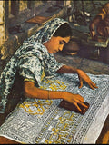 Vestido de Algodón Teñido Artesanalmente