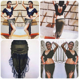 Falda de Licra estilo Bohemio