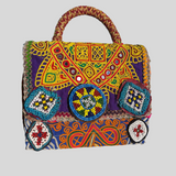 Bolsa / Clutch Gitana, Artesanal y Vintage de Asia