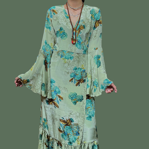 2 en 1 / Vestido y Kimono de Seda