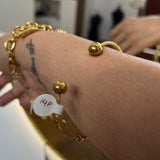 Pulsera Bohemia con un Pendiente (Acero inoxidable)