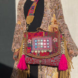 2 en 1 - Kimono y Vestido de Extra Seda India - Largo