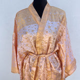 Kimono de Satin Brocado Vintage