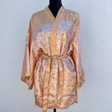Kimono de Satin Brocado Vintage