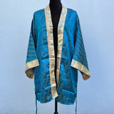 Kimono de Satin Brocado Vintage