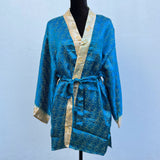 Kimono de Satin Brocado Vintage
