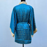 Kimono de Satin Brocado Vintage
