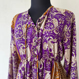 Vestido de Seda de India