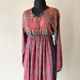 Vestido de Seda de India