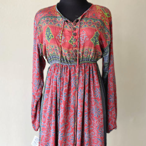 Vestido de Seda de India