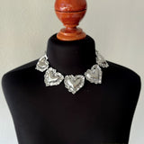 Collar Corazones (Acero inoxidable)