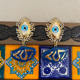 Aretes Bohemios “Amuletos” de Acero Inoxidable