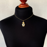 Collar Amuleto de Acero Inoxidable