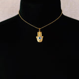 Collar Amuleto de Acero Inoxidable