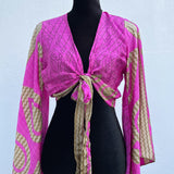 Blusa de Seda Doble Uso