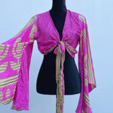 Blusa de Seda Doble Uso