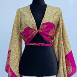 Blusa de Seda Doble Uso