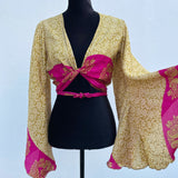 Blusa de Seda Doble Uso