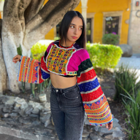 Top Gitano, Vintage y Artesanal (Con Detalles)