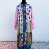 Kimono de Seda India con Listón