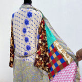 Kimono de Seda India con Listón